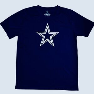 Dallas Cowboys Dak Prescott #4 Authentic Navy Blue Graphic T-Shirt Men’s XL